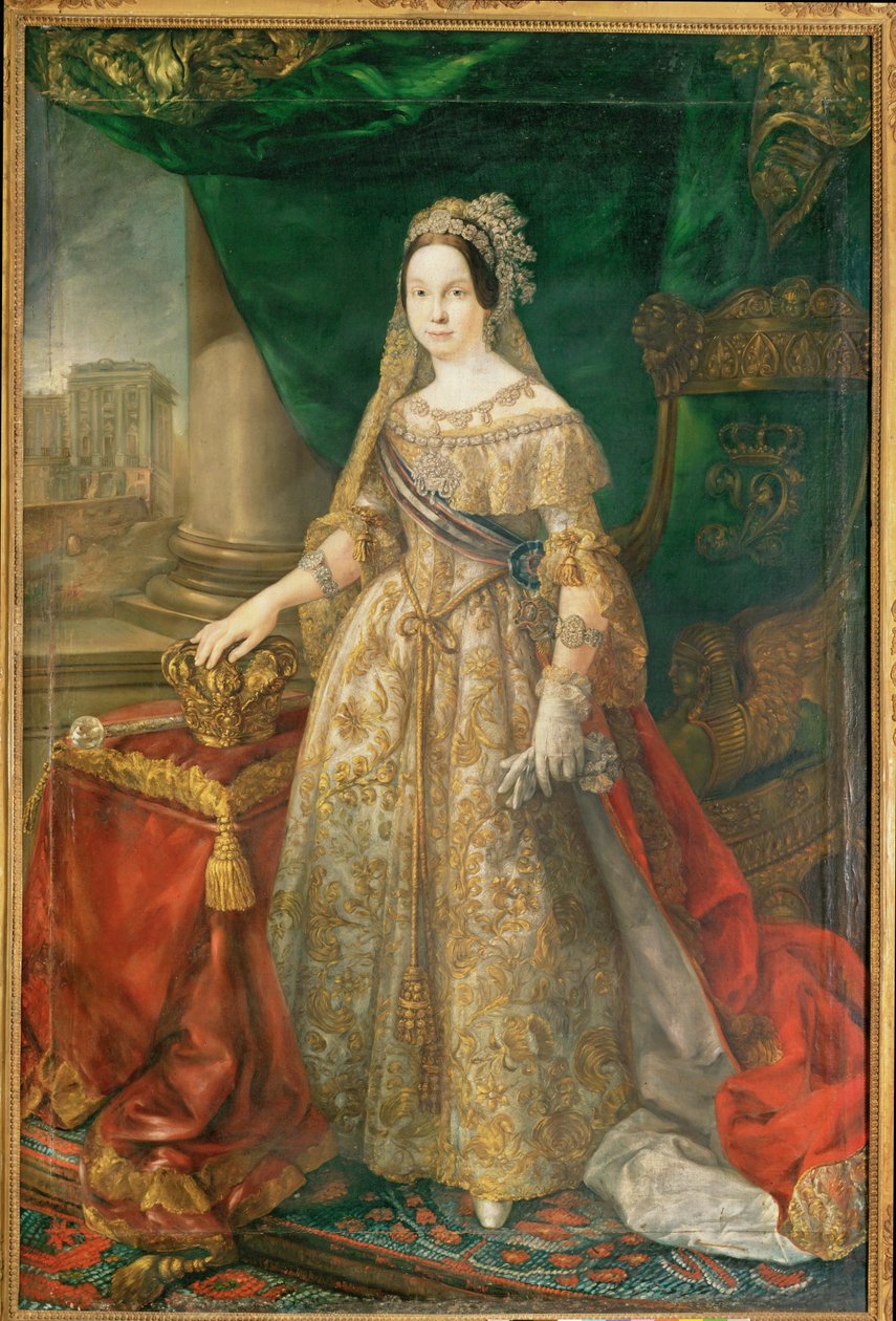 Queen Isabel II by Vicente Lopez y Portana