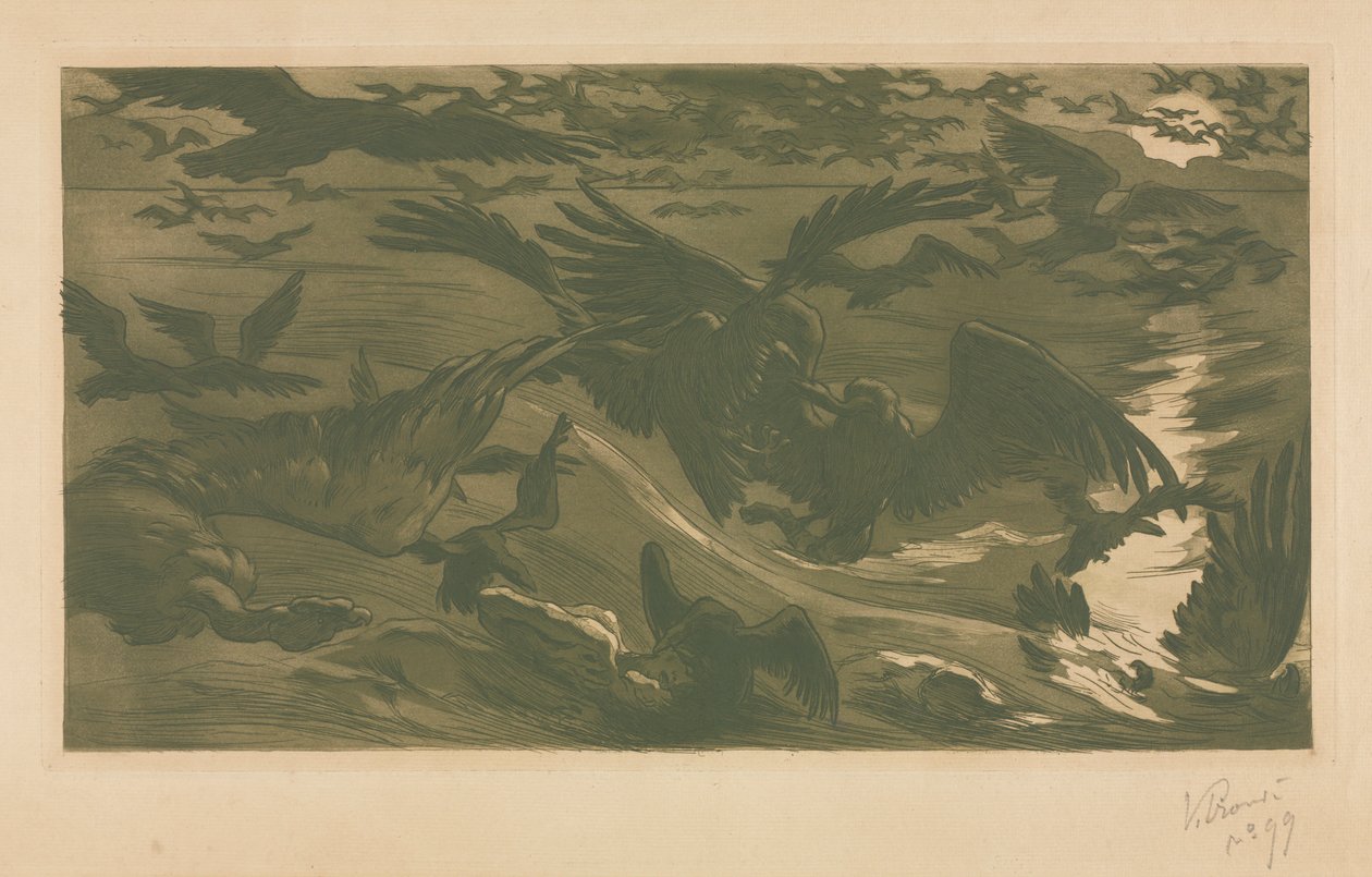 Birds of Prey by Victor Emile Prouve