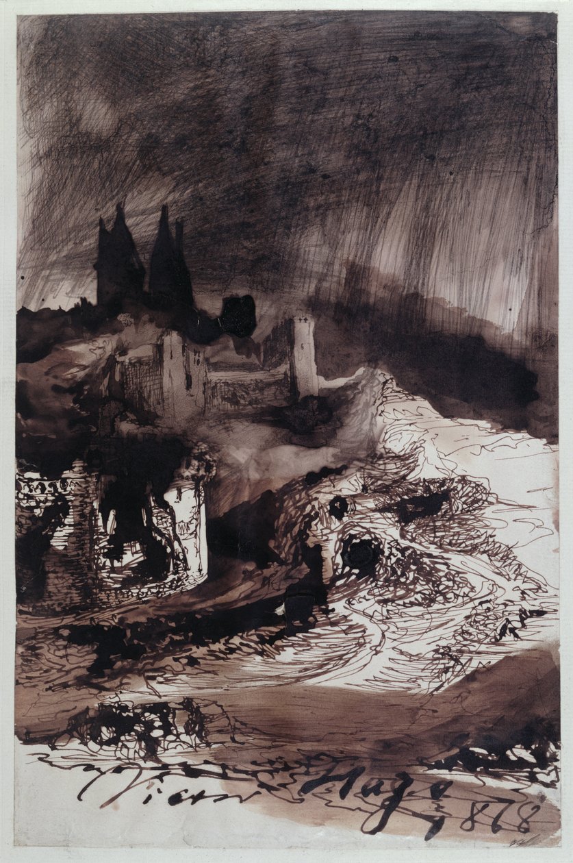 The Castle, 1878 by Victor Hugo