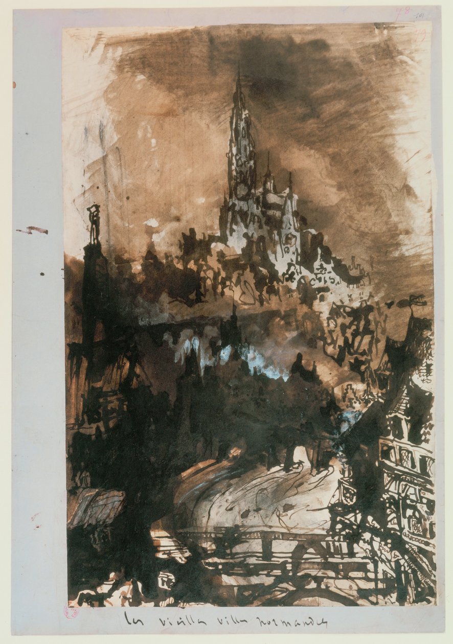 The Old City in Normandy by Victor Hugo