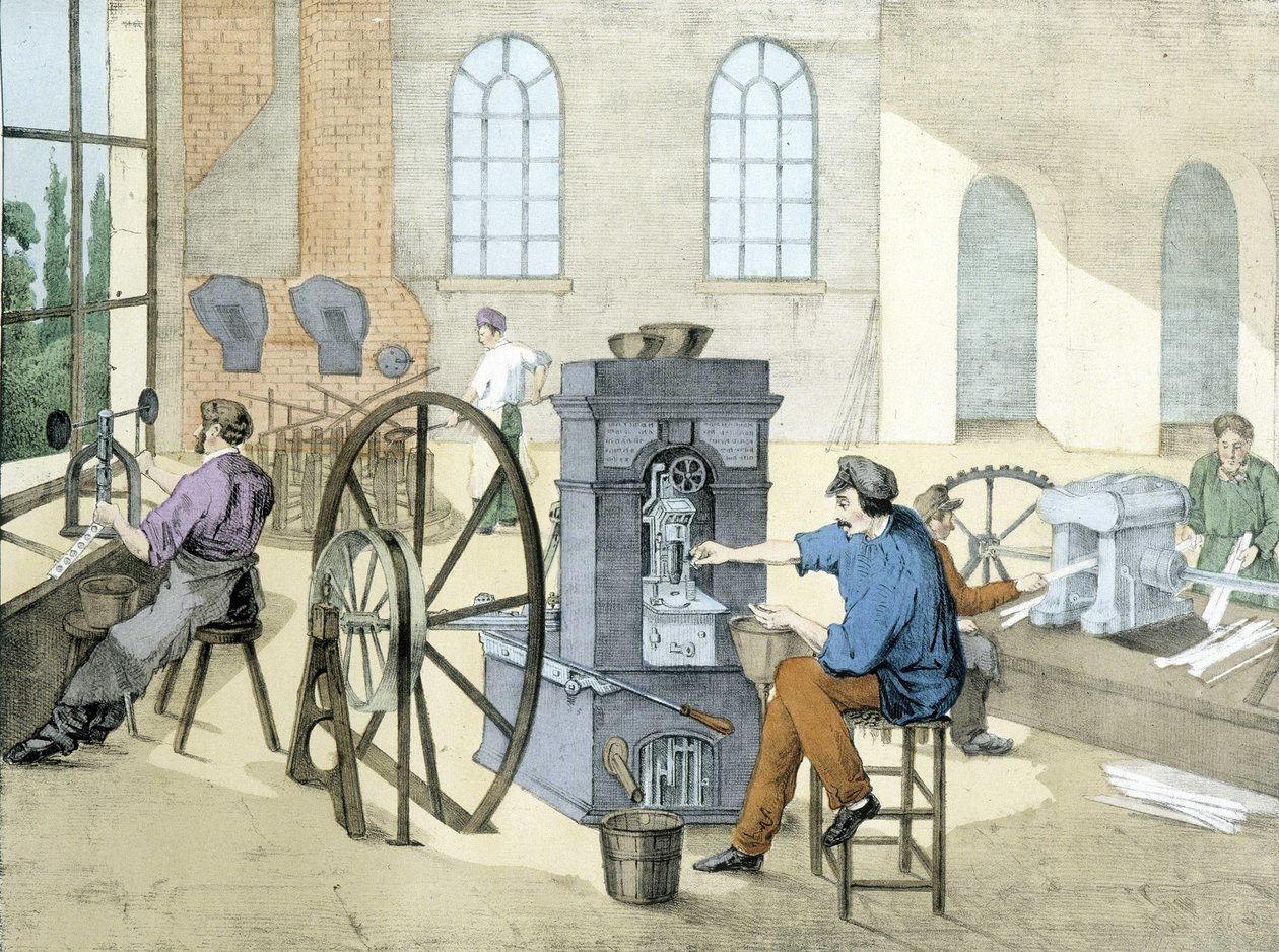 Coin shop (coin minting) by Victor Janson