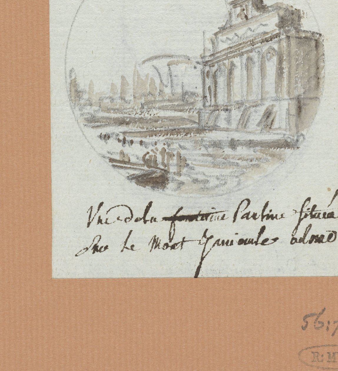 De Aqua Paolo, the Fountain on the Janiculum by Victor Jean Nicolle