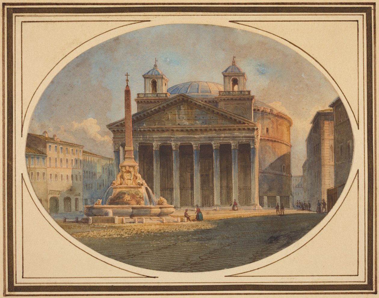 The Pantheon by Victor Jean Nicolle