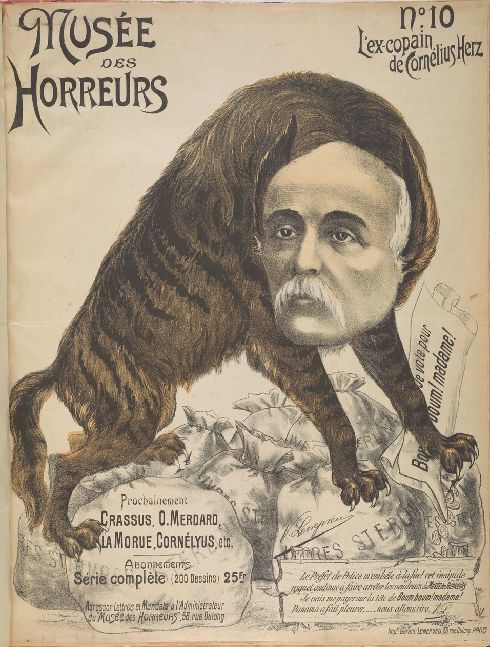 Gallery of Horrors: Georges Clemenceau by Victor Lenepveu