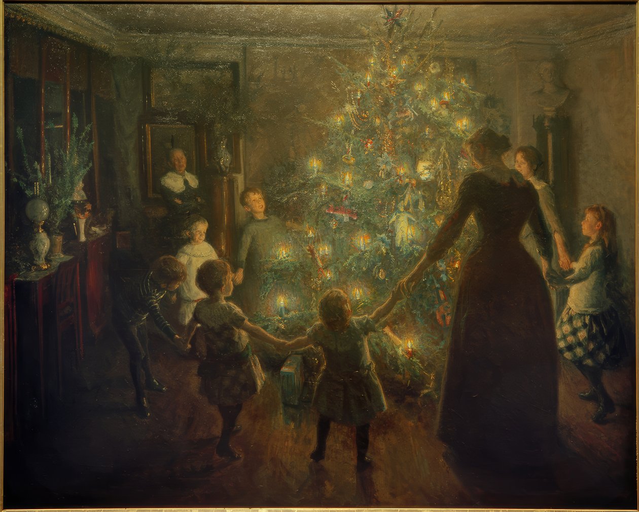 Merry Christmas by Viggo Johansen: Premium art reproduction