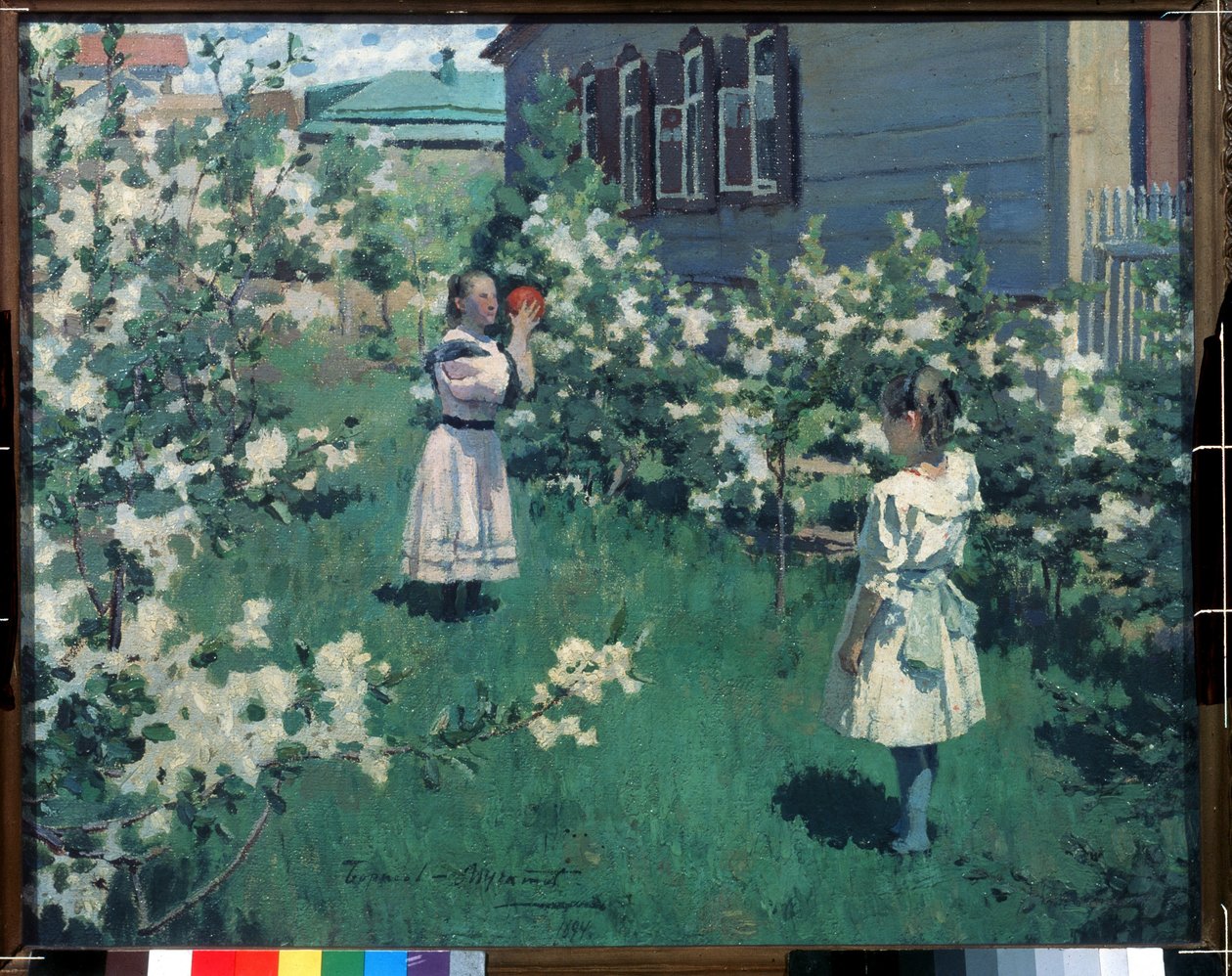 May Flowers by Viktor Elpidiforovich Borisov-Musatov
