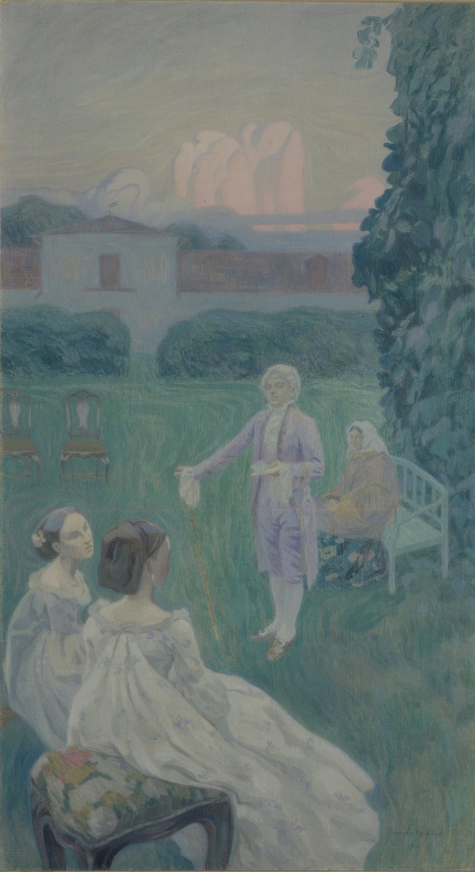 Harmony by Viktor Elpidiforovich Borisov Musatov