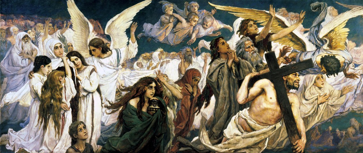 Before the Paradise, Left Part, 1885-1896 by Viktor Mikhaylovich Vasnetsov
