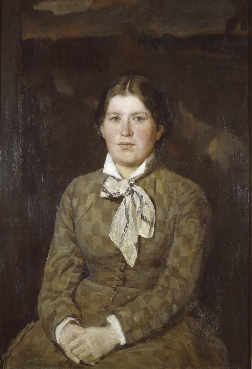 Portrait of Alexandra Vladimirovna Vasnetsova, the Artist