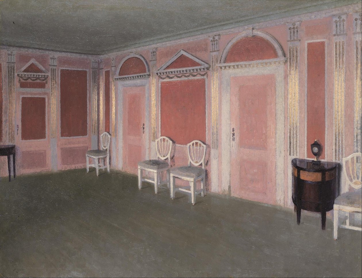 Interior in Louis Seize Style. From the Artist