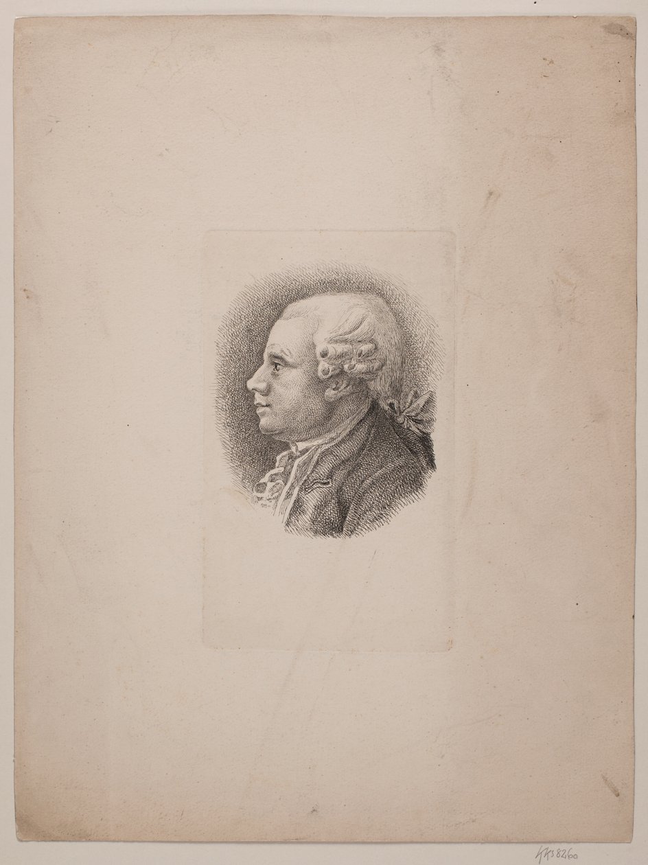 Portrait of Actor Marcus Ulsøe Hortulan by Vilhelm Kyhn