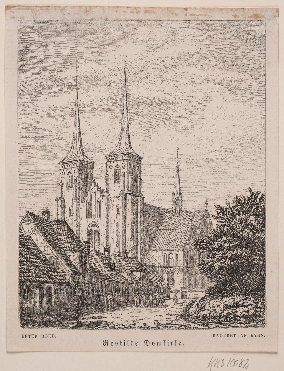 Roskilde Cathedral by Vilhelm Kyhn