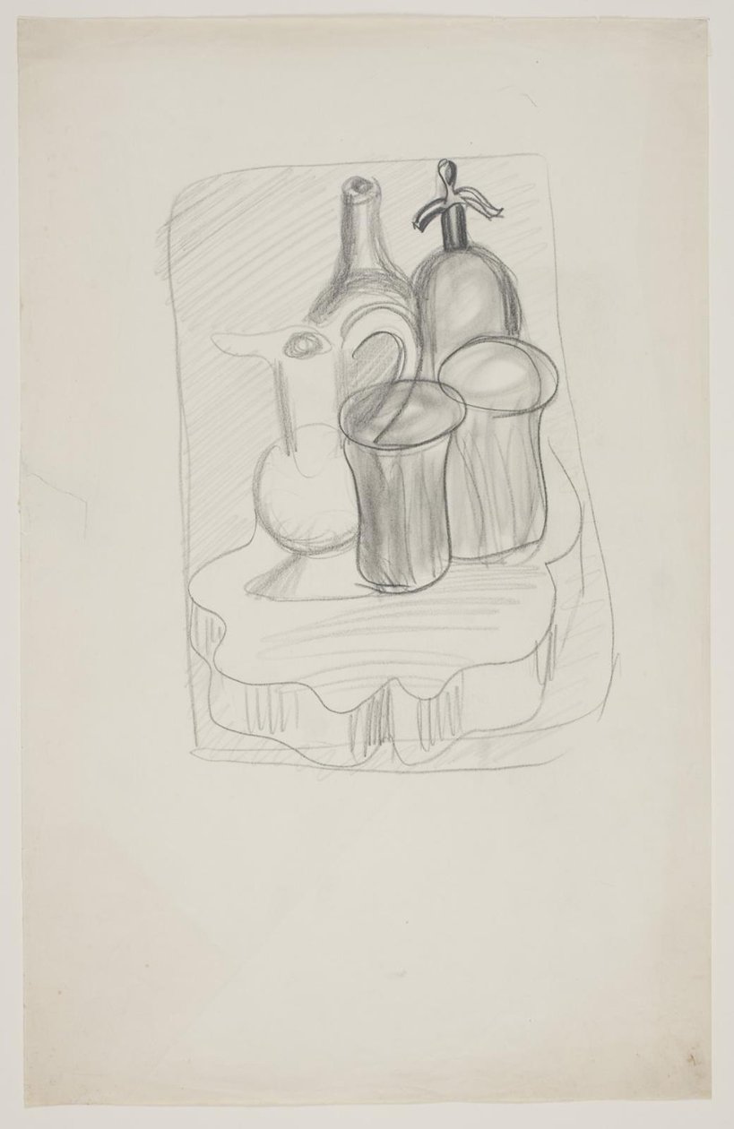 Study for a Still Life with Bottle and Siphon, called 