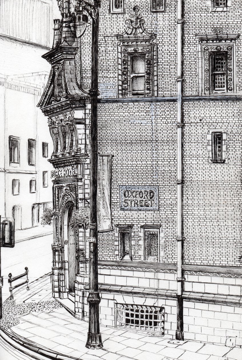 Palace Hotel, Oxford Street, Manchester by Vincent Alexander Booth