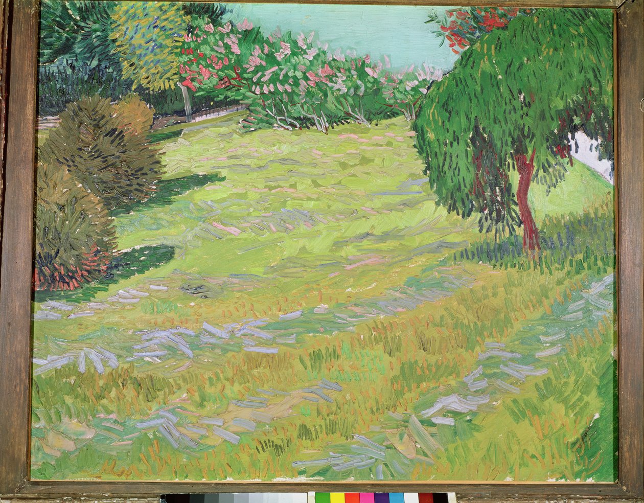 Field with Weeping Willow by Vincent van Gogh