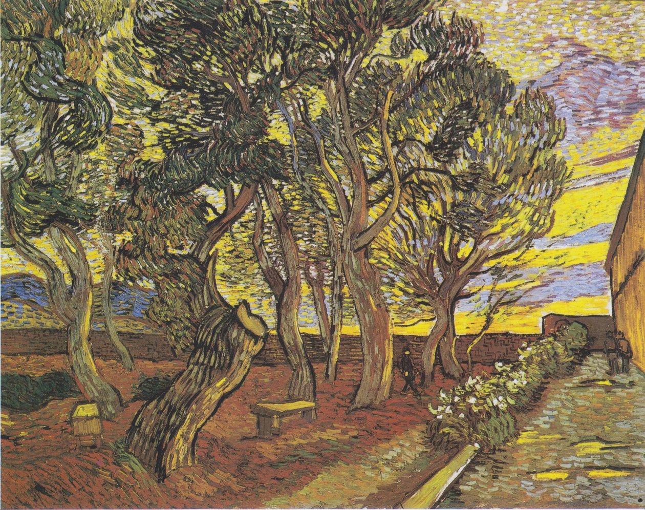 Garden of the Hospital Saint-Paul by Vincent van Gogh