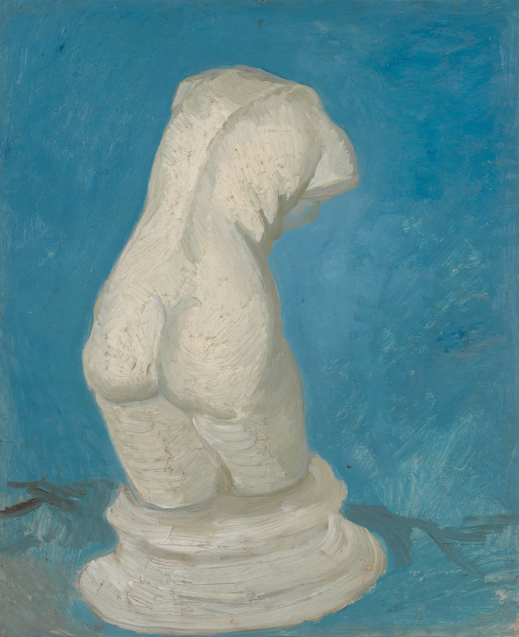 Plaster Torso (Female) from the Back by Vincent van Gogh