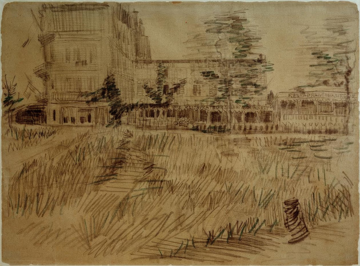 Restaurant De la Sirène in Asnières by Vincent van Gogh