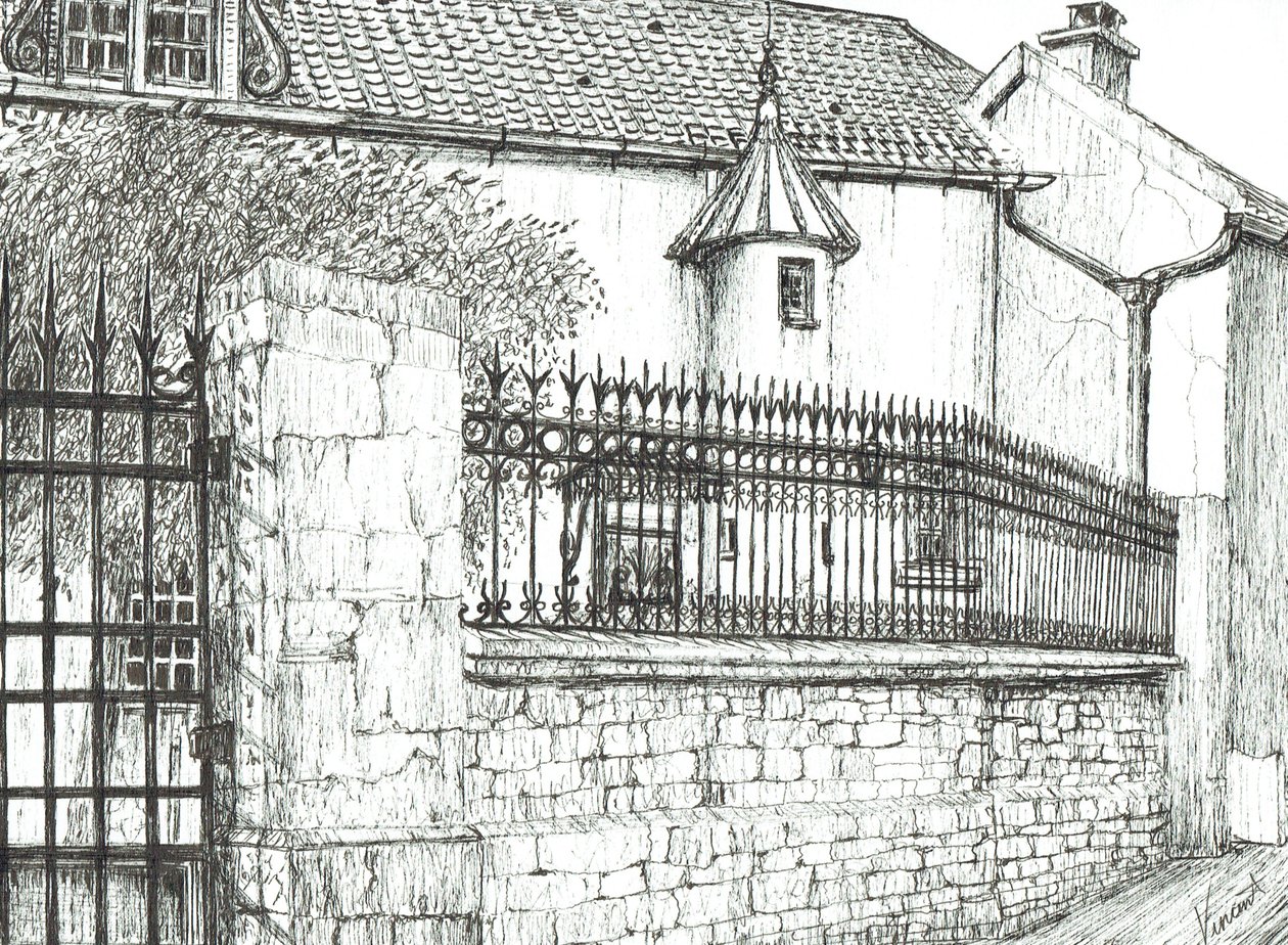 Exclusive French Restaurant at Laignes by Vincent Alexander Booth