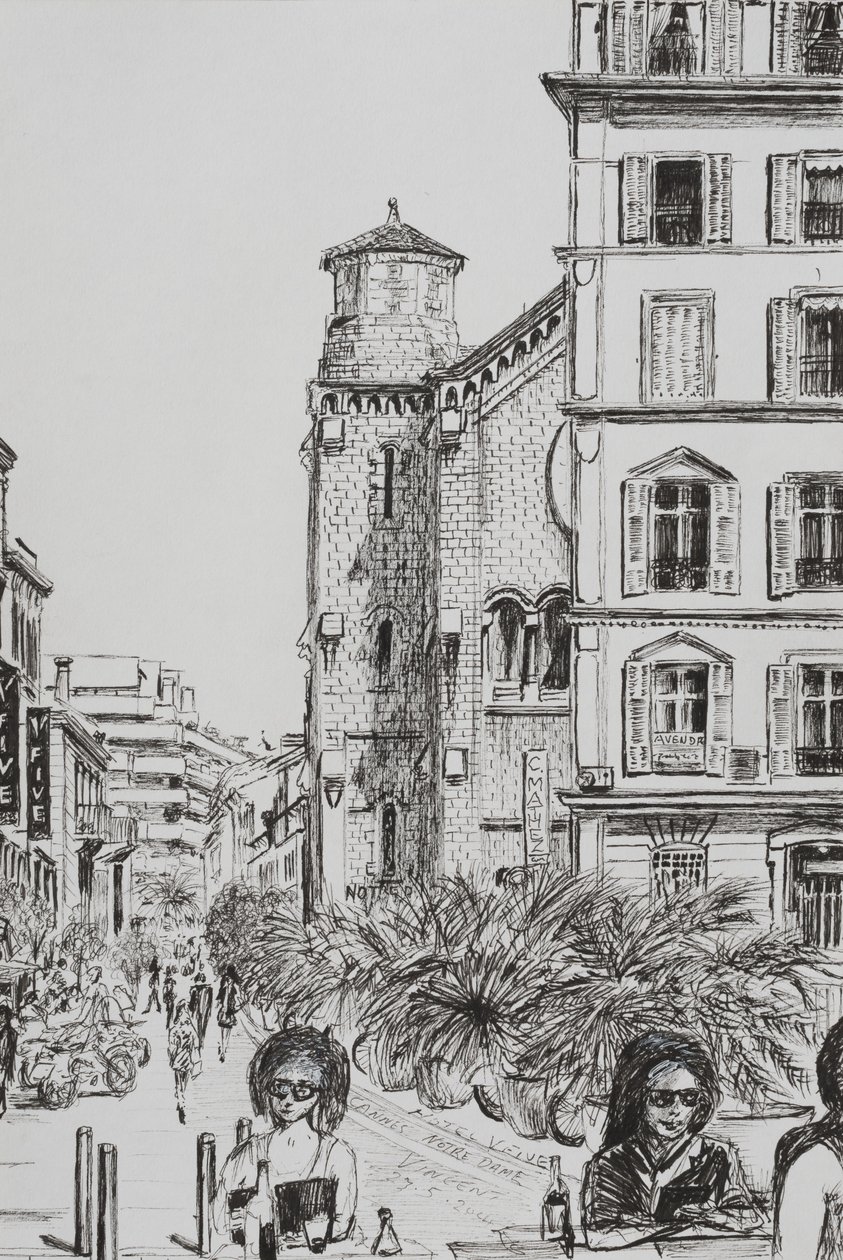 Hotel 5 and Notre Dame Cannes by Vincent Alexander Booth