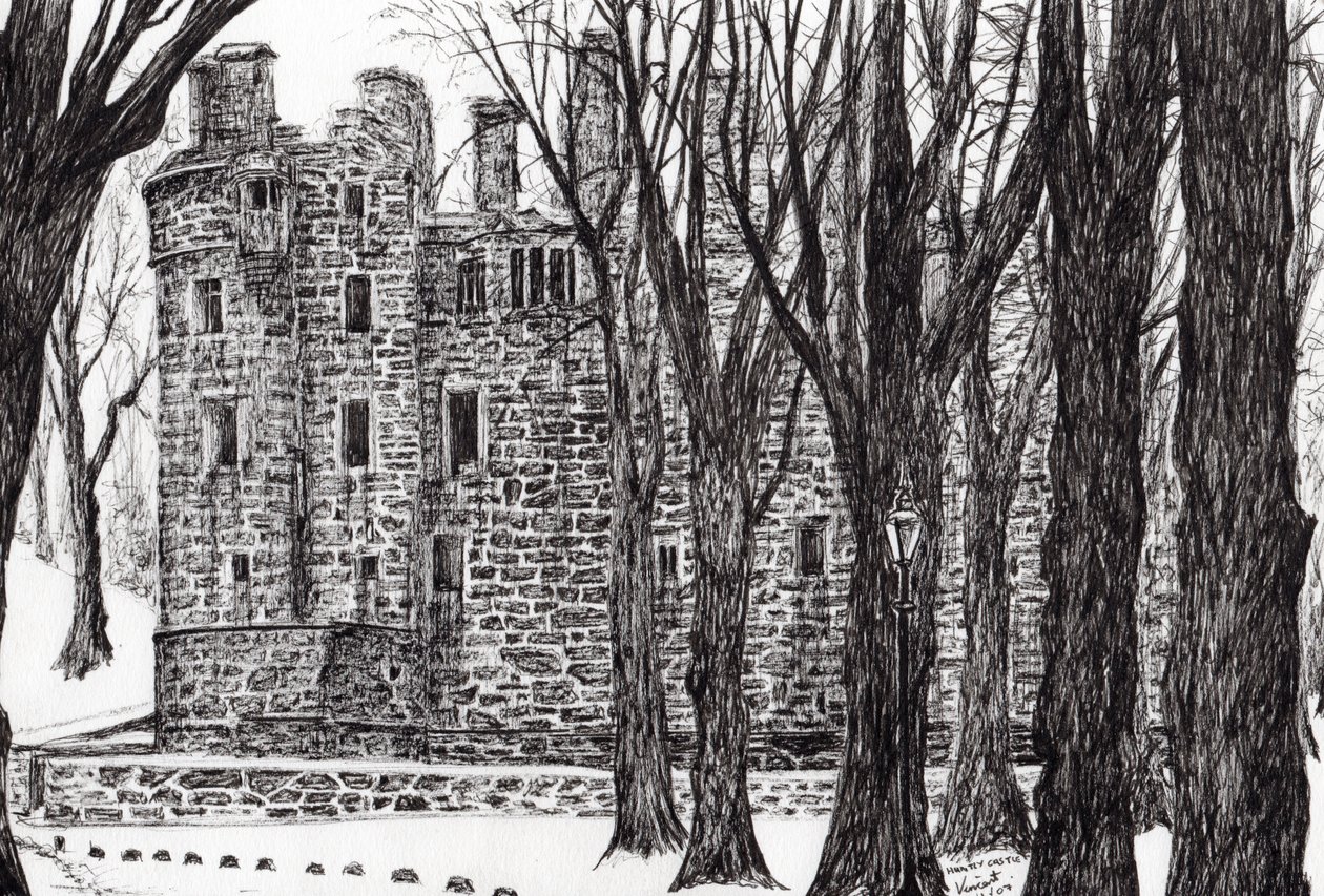 Huntly Castle Scotland, 2007 by Vincent Alexander Booth