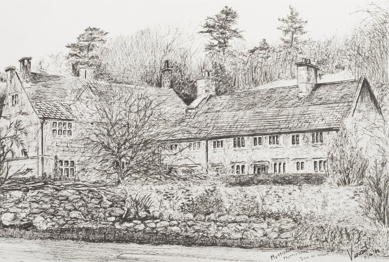 Mottistone Hall Isle of Wight, 2008 by Vincent Alexander Booth