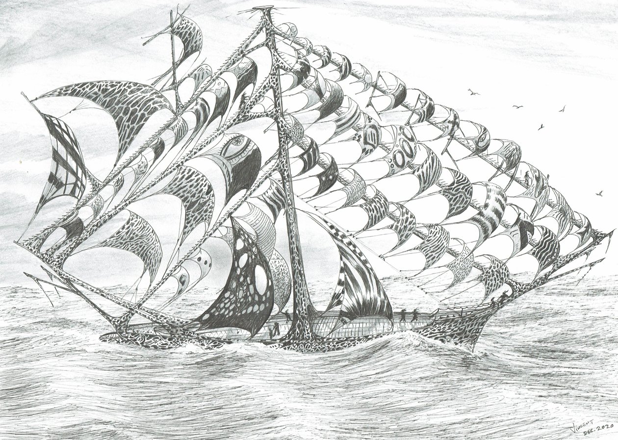 Storm Creators Labrador Sea by Vincent Alexander Booth