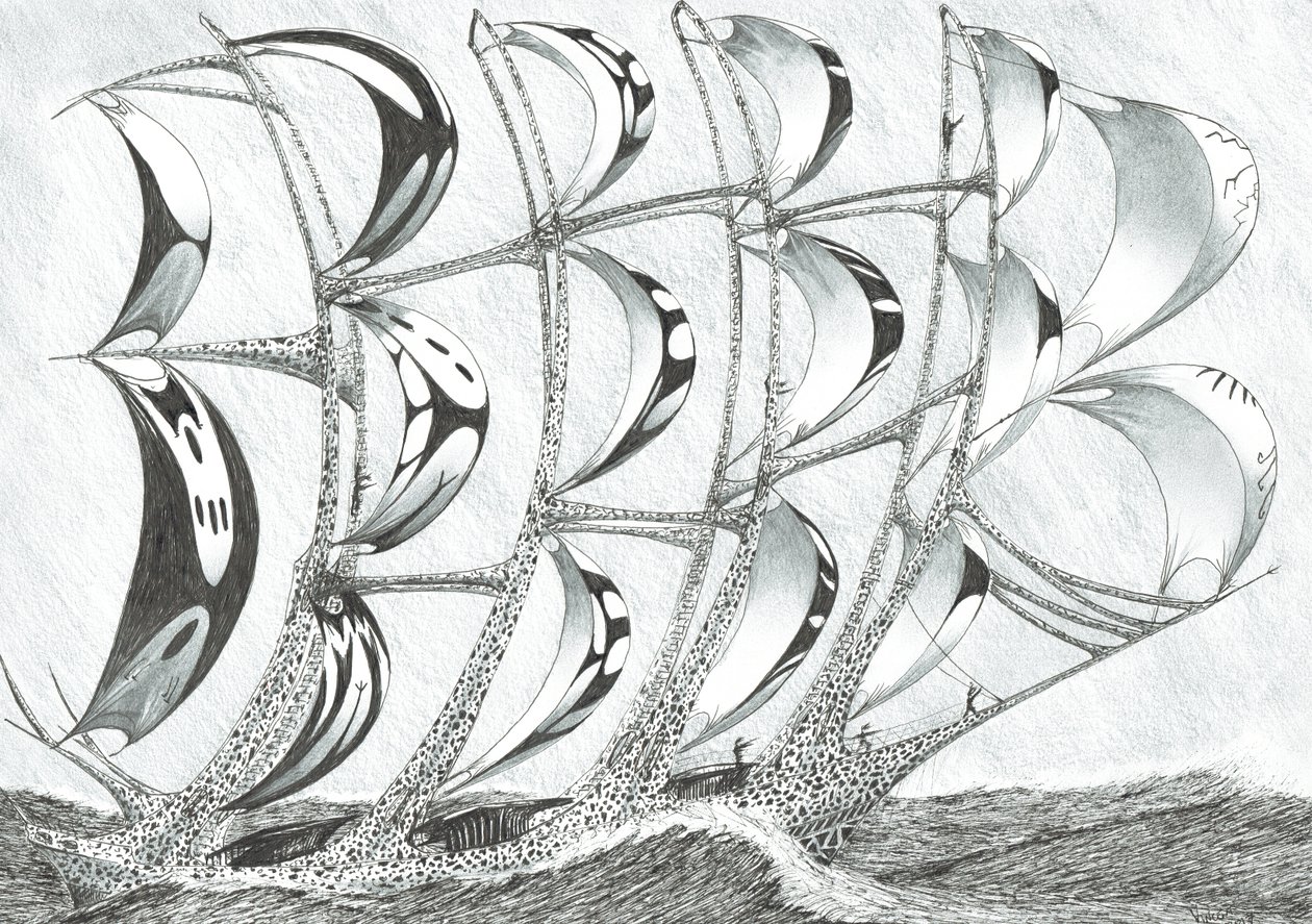 Storm Creators Laccadive Sea, 2017 by Vincent Alexander Booth
