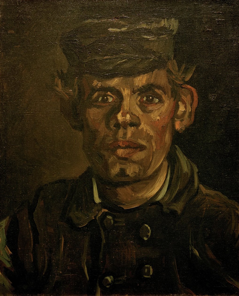 Portrait of a Peasant by Vincent van Gogh: Fine art print