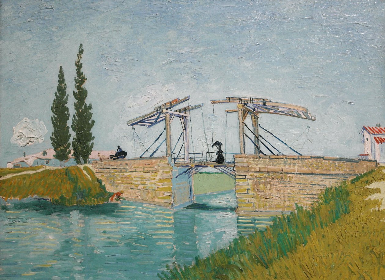 The Langlois Bridge by Vincent van Gogh