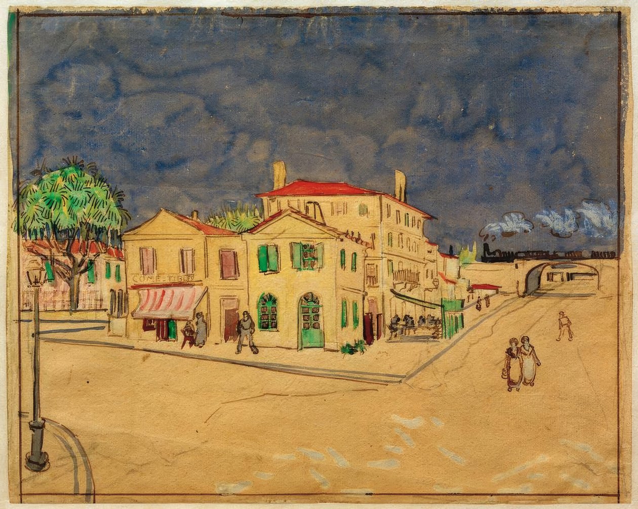 Van Gogh Das Gelbe Haus The Yellow House by Vincent van Gogh: Buy fine art print
