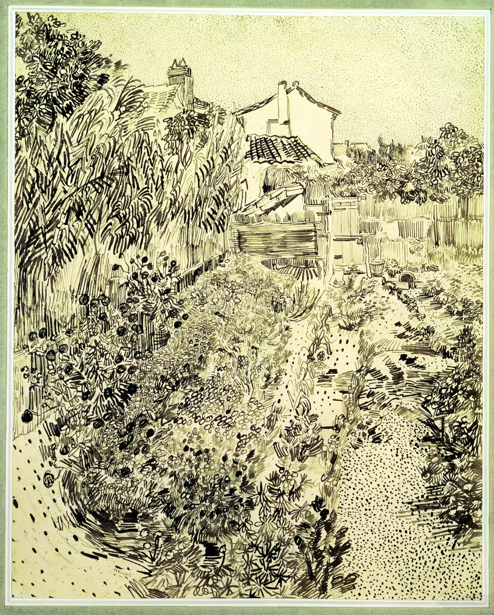 Garden of Flowers by Vincent van Gogh