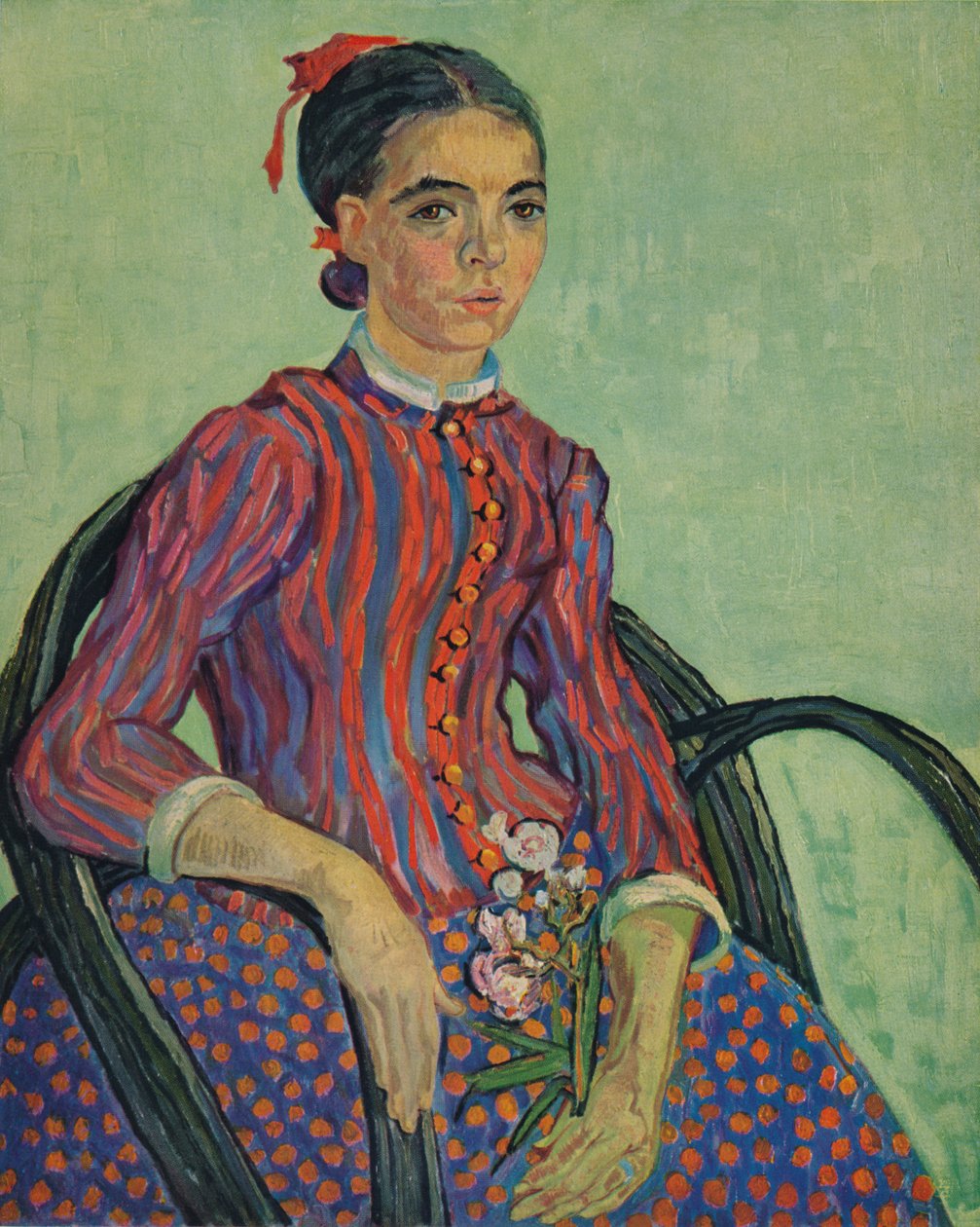 La Mousmé by Vincent van Gogh