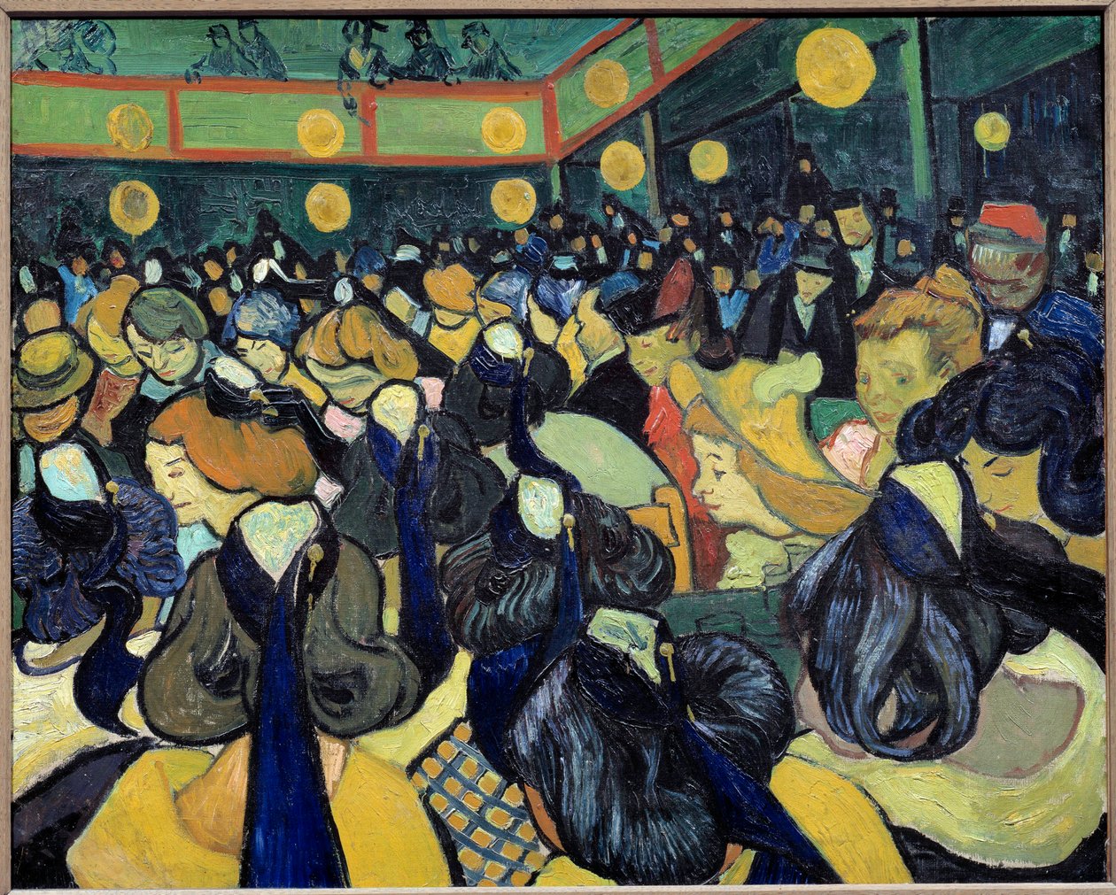 The Dance Hall in Arles by Vincent van Gogh