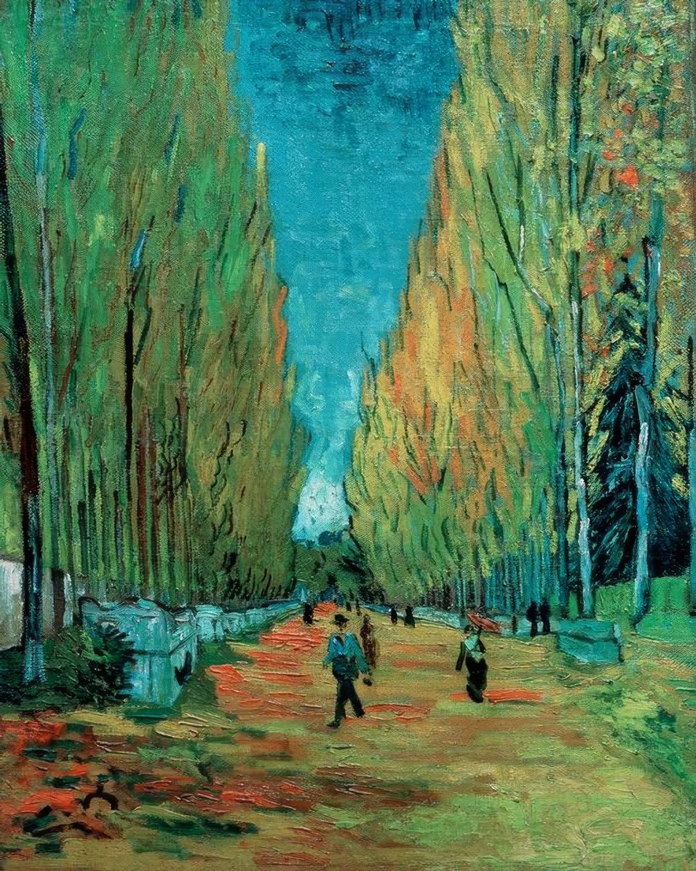 The Alyscamps by Vincent van Gogh