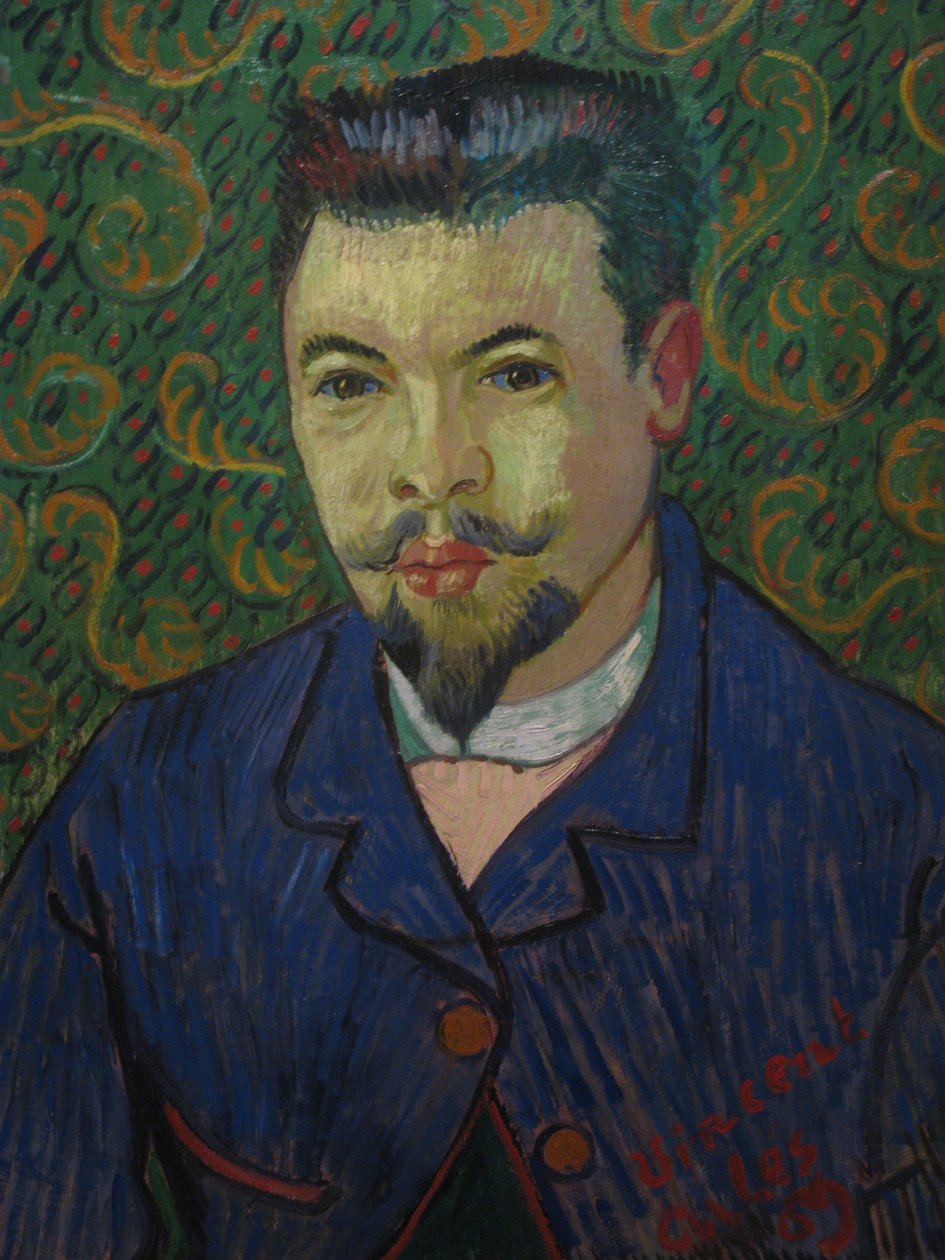 Portrait of Doctor Ray by Vincent van Gogh
