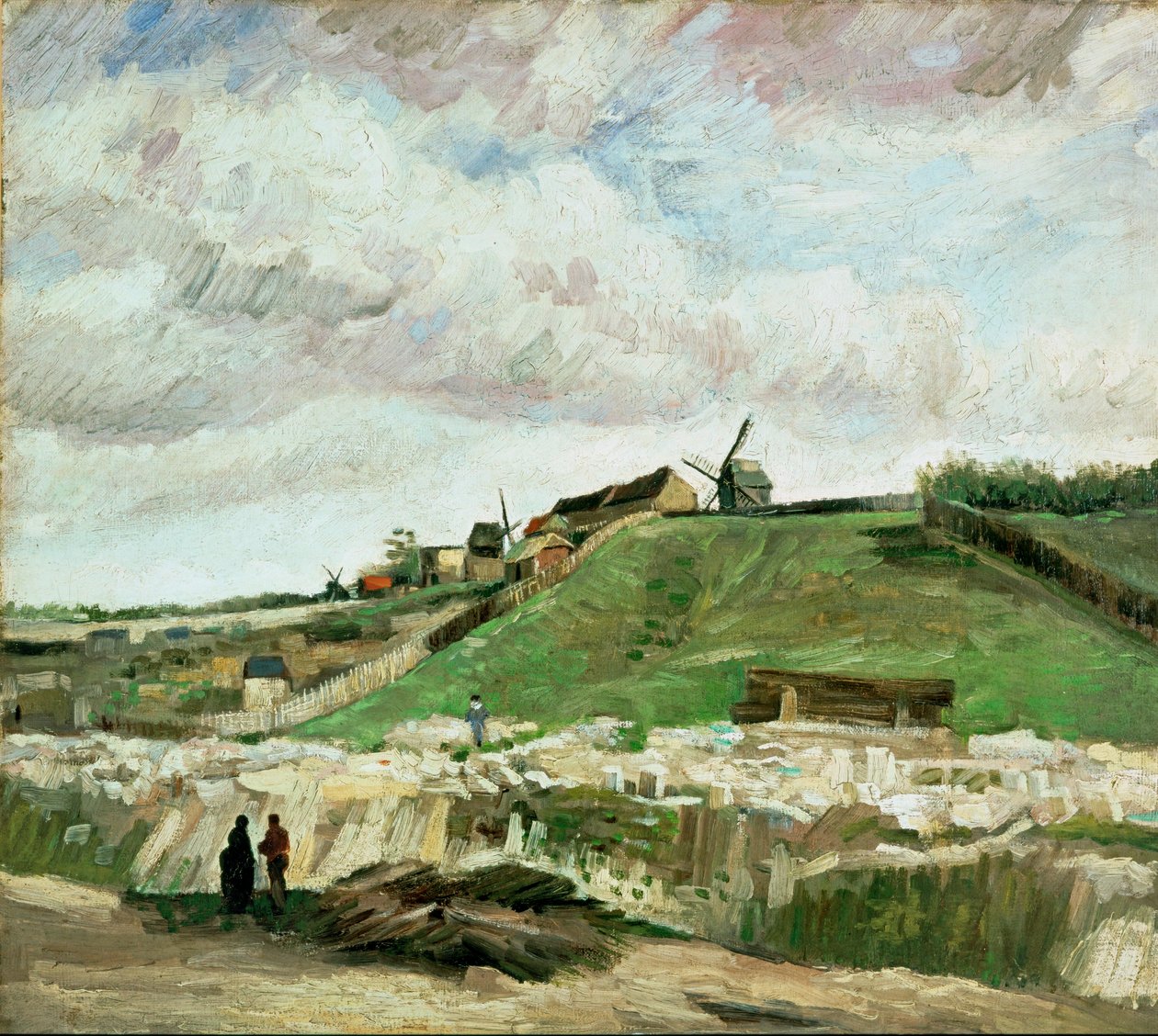 Quarry on Montmartre by Vincent van Gogh