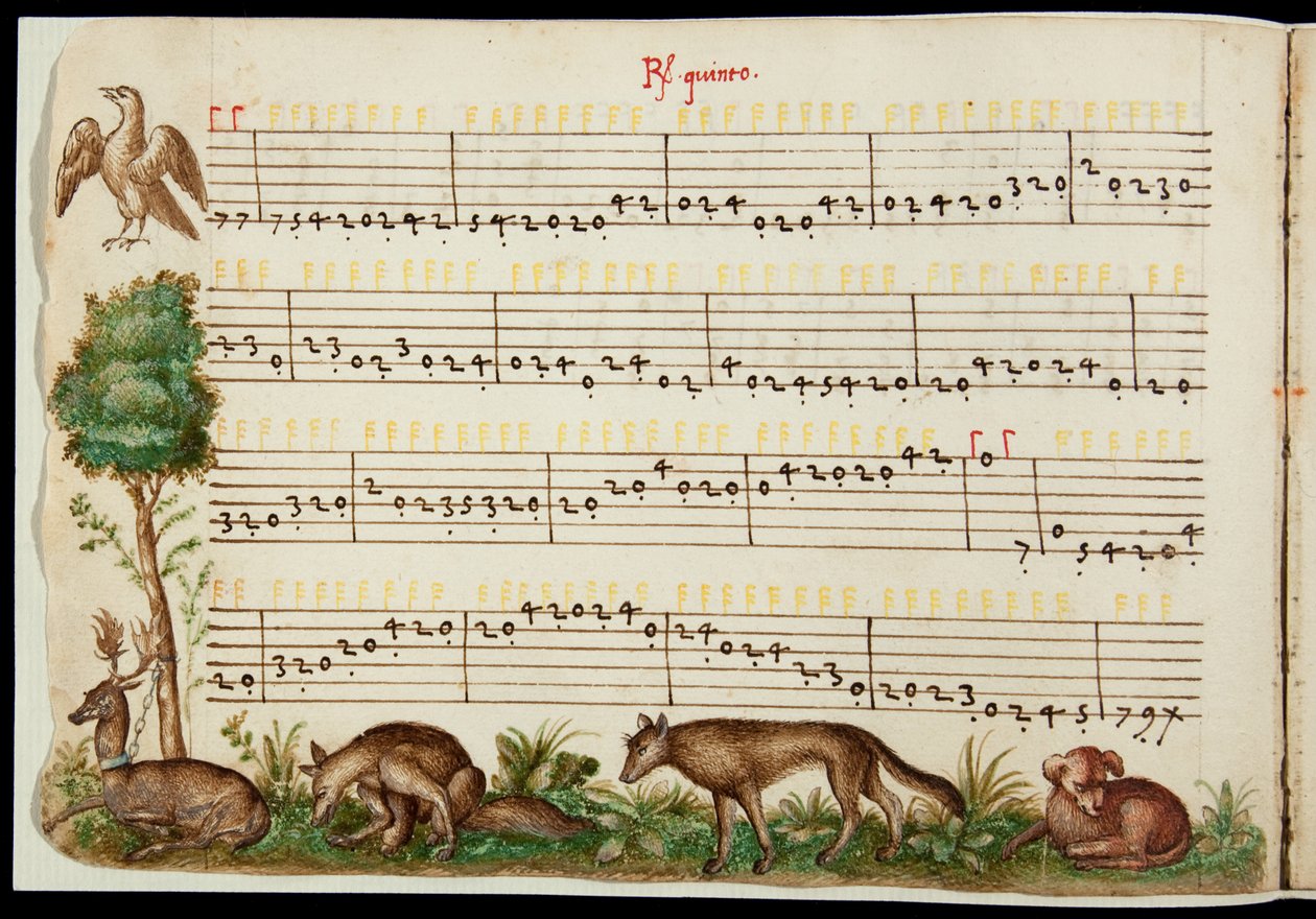 Composition, f.58 by Vincenzo Capirola