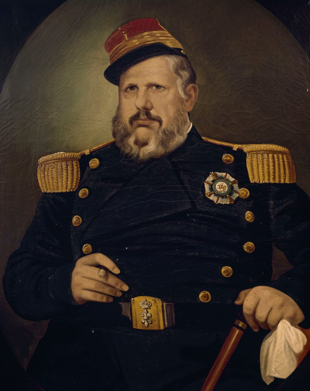 Portrait of Ferdinand II of Bourbon-Two Sicilies by Vincenzo De Mita