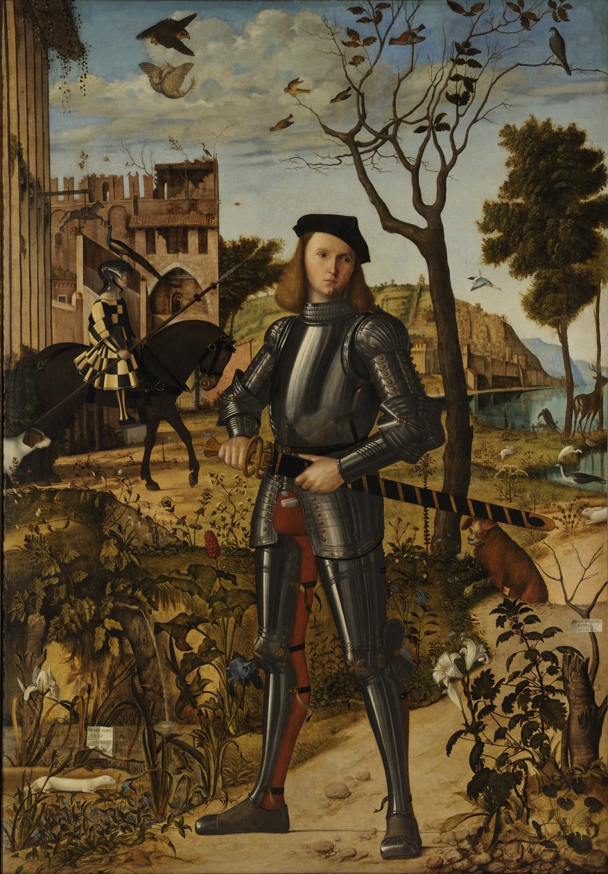 Portrait of a Knight by Vittore Carpaccio