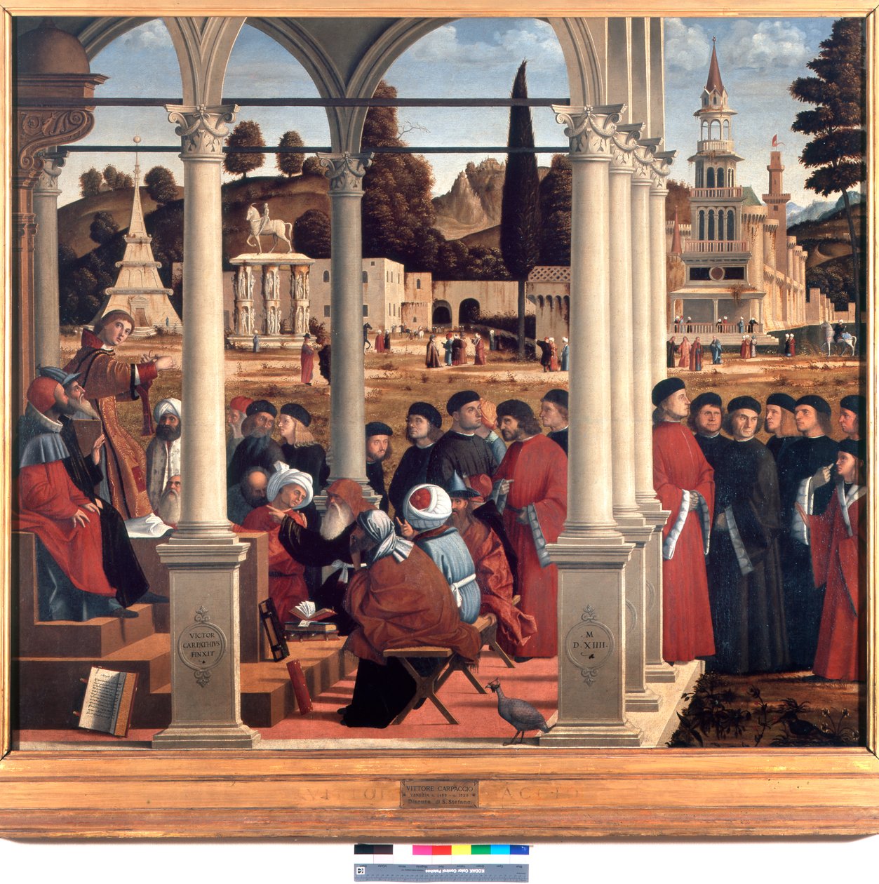 St. Stephen’s Disputation with the Elders of the Sanhedrin by Vittore Carpaccio