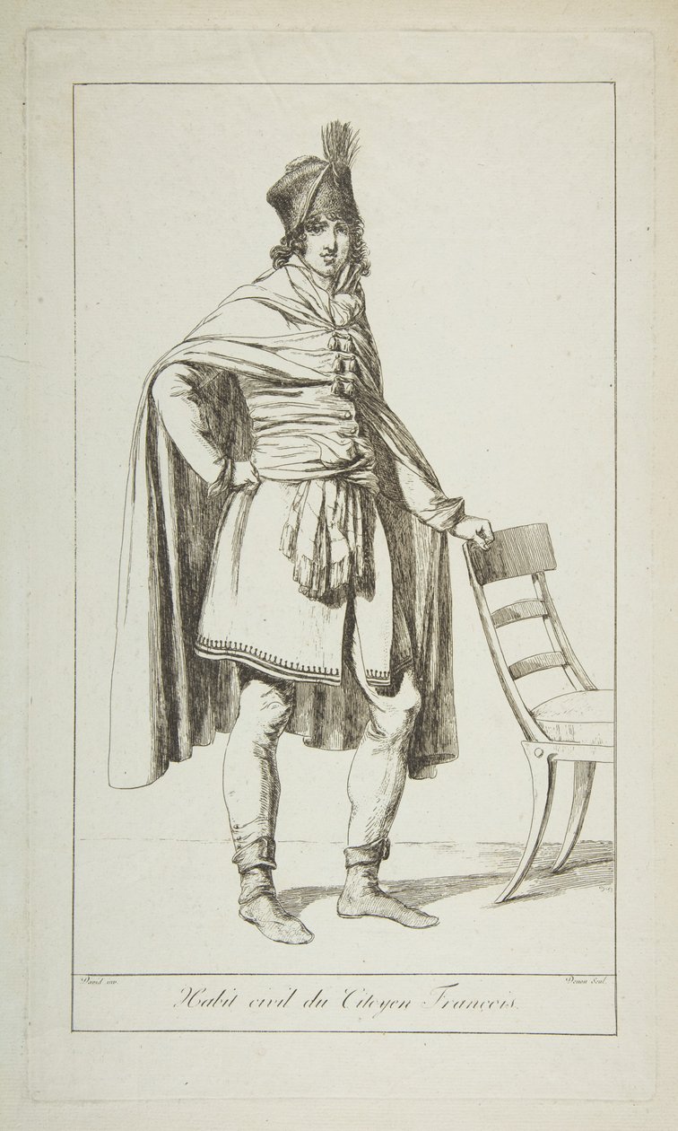 Civil Garb of the French Citizen by Vivant Denon