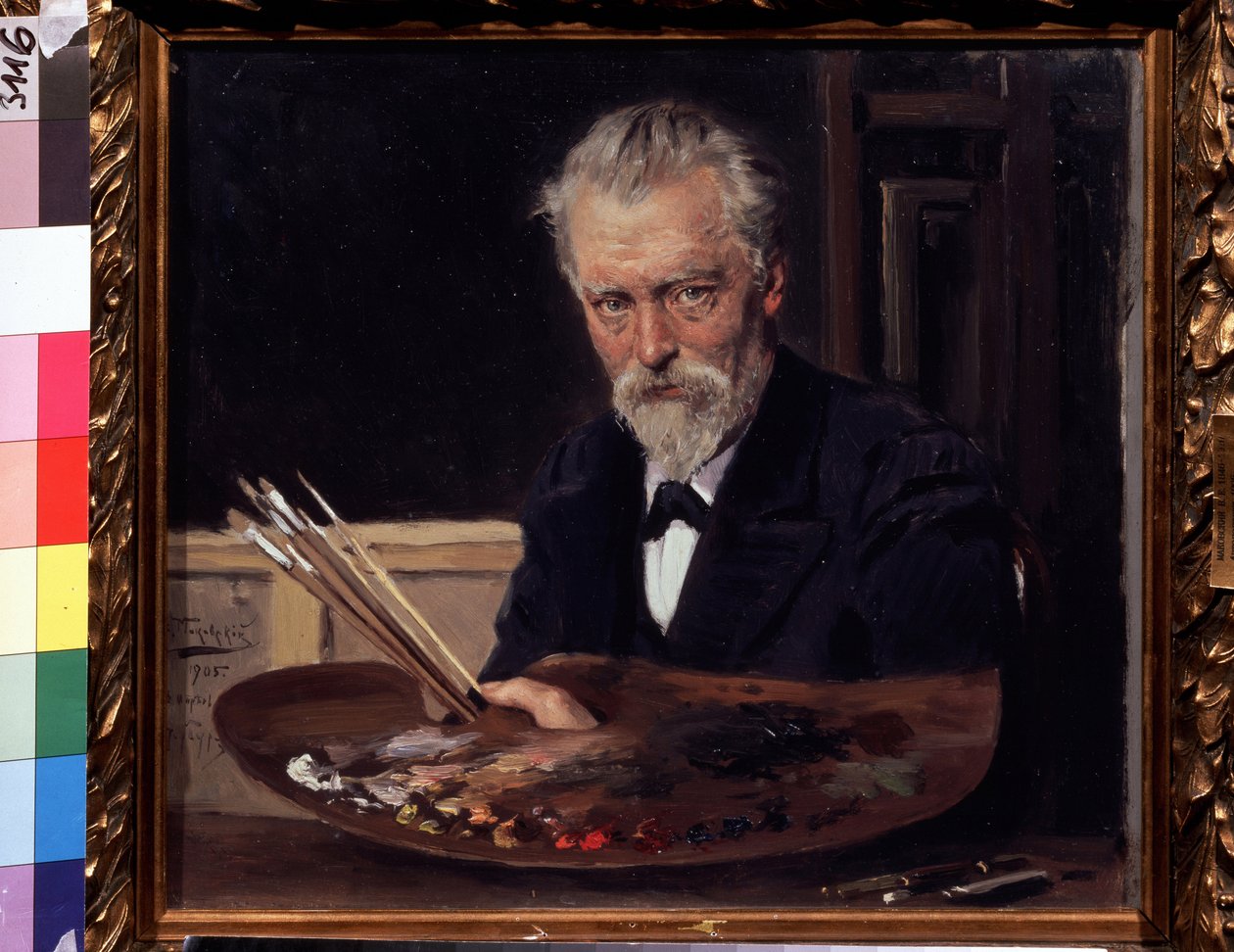Self Portrait by Vladimir Egorovic Makovsky