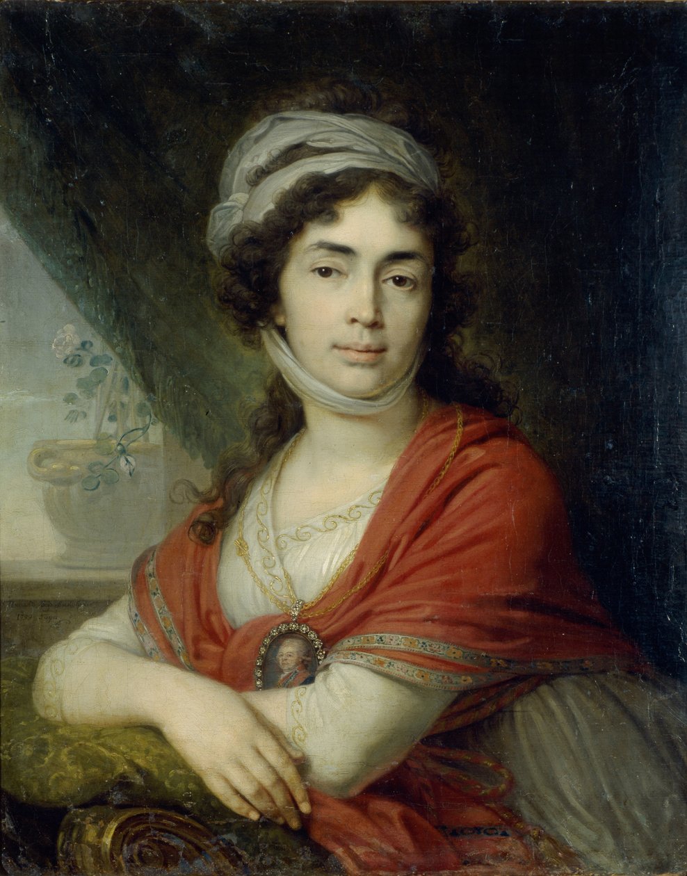 Portrait of Maria Marfa Dmitrievna Dunina, née Norova, 1799 by Vladimir Lukich Borovikovsky
