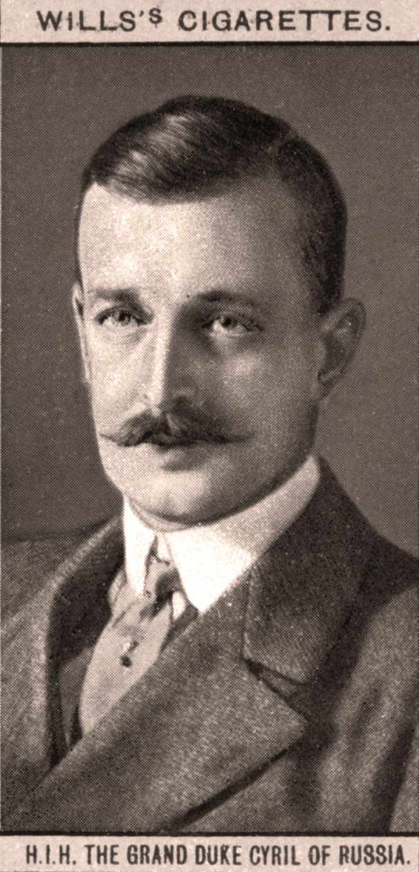 H.I.H The Grand Duke Cyril of Russia, 1908 by WD and HO Wills