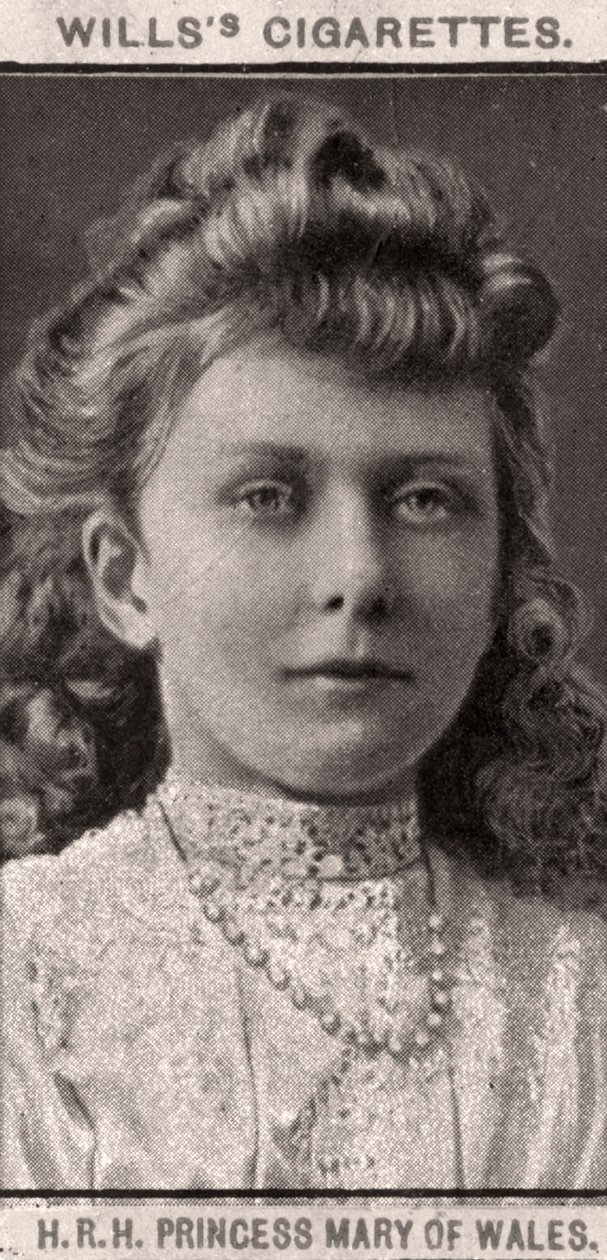 H.R.H Princess Mary of Wales, 1908 by WD and HO Wills