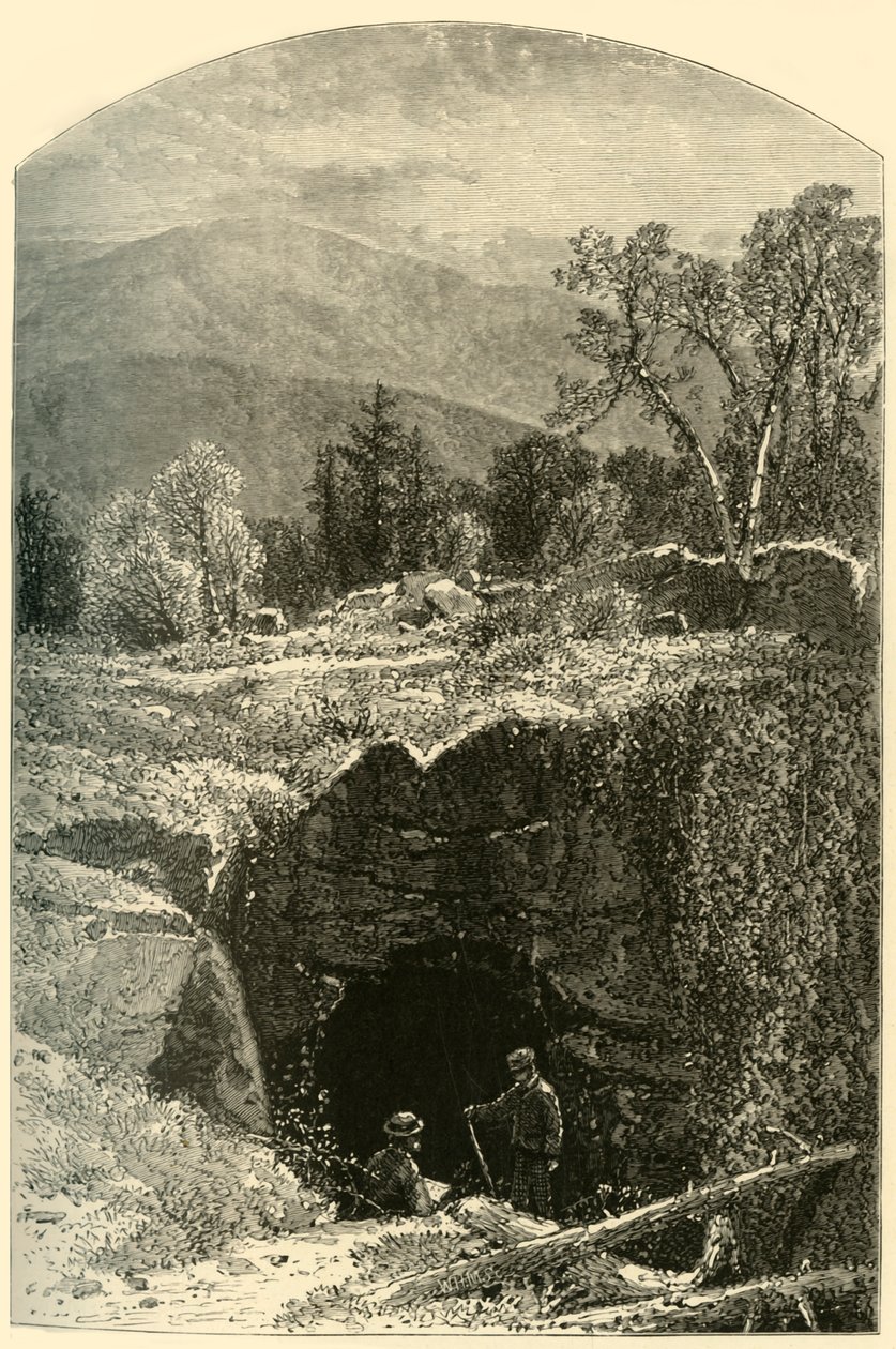 Natural Bridge, North Adams by W.H. Morse