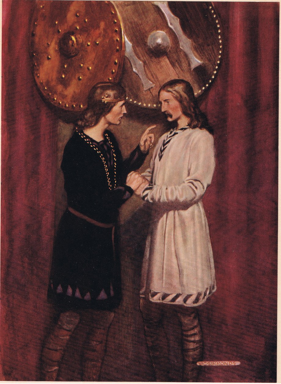 Hamlet Talks to Horatio, from 