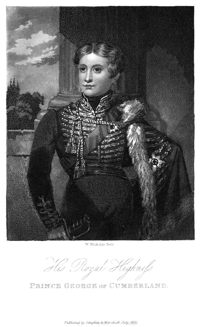 Prince George of Cumberland by W. Nicholas