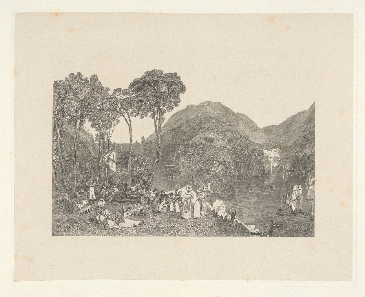 Dartmouth Cove by W. R. Smith